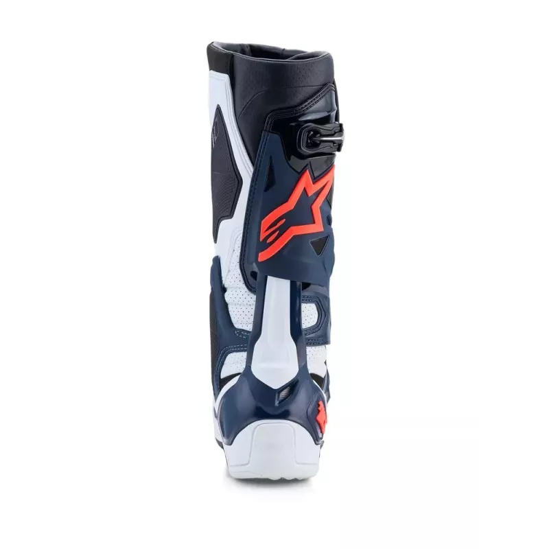 Bottes Alpinestars Tech 10 Supervented Bleu Orange Rose 2027