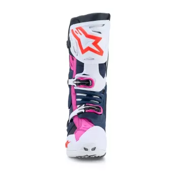Bottes Alpinestars Tech 10 Supervented Bleu Orange Rose 2027
