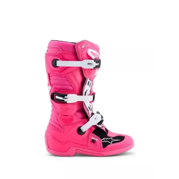 Bottes enfants ALPINESTARS TECH 7S Rose Fluo 2027