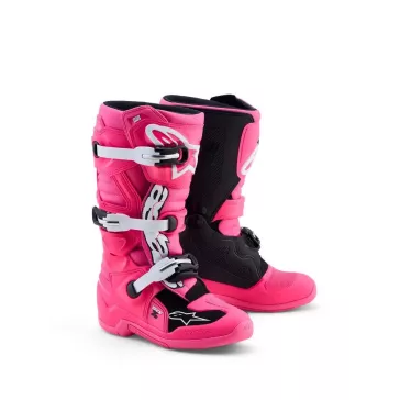 Bottes enfants ALPINESTARS TECH 7S Rose Fluo 2027