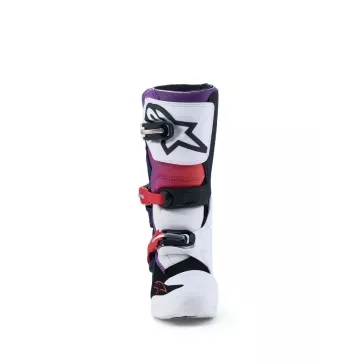 Bottes enfants ALPINESTARS TECH 7S Blanc Violet Rouge 2027
