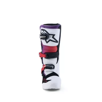 Bottes enfants ALPINESTARS TECH 7S Blanc Violet Rouge 2027