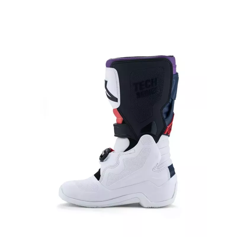 Bottes enfants ALPINESTARS TECH 7S Blanc Violet Rouge 2027