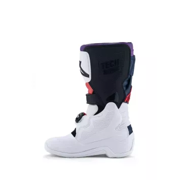 Bottes enfants ALPINESTARS TECH 7S Blanc Violet Rouge 2027