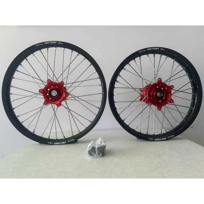 Paire de roues Factory Wheels Standard Series – KTM / Husqvarna / GasGas Paire de roues Factory Wheels Standard Series – KTM / Husqvarna / GasGas