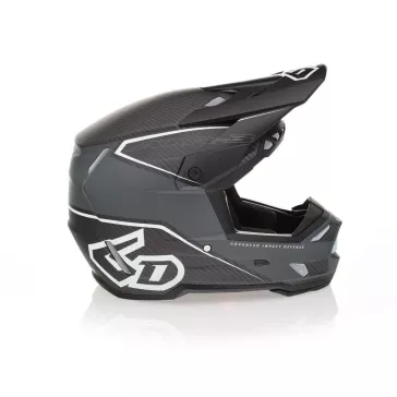 Casque 6D ATR-3 Solid - Zone Blanc Matt FIM 2027
