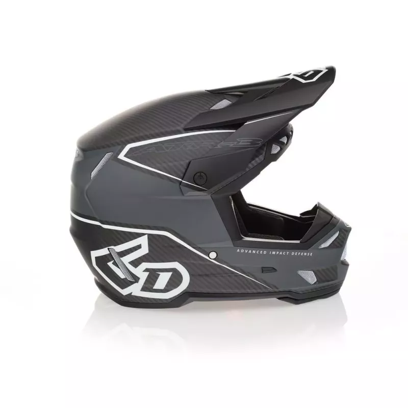 Casque 6D ATR-3 Solid - Zone Blanc Matt FIM 2027