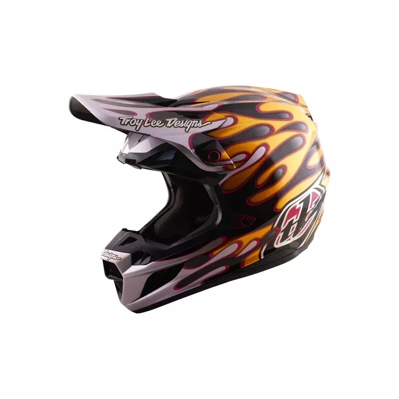 Casque TROY LEE DESIGNS SE5 Carbon Mips - noir/or 2027 Casque TROY LEE DESIGNS SE5 Carbon Mips - noir/or 2027
