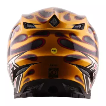 Casque TROY LEE DESIGNS SE5 Carbon Mips - noir/or 2027