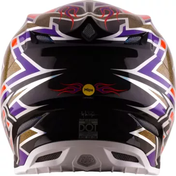 Casque TROY LEE DESIGNS SE5 Carbon Flush - violet 2027