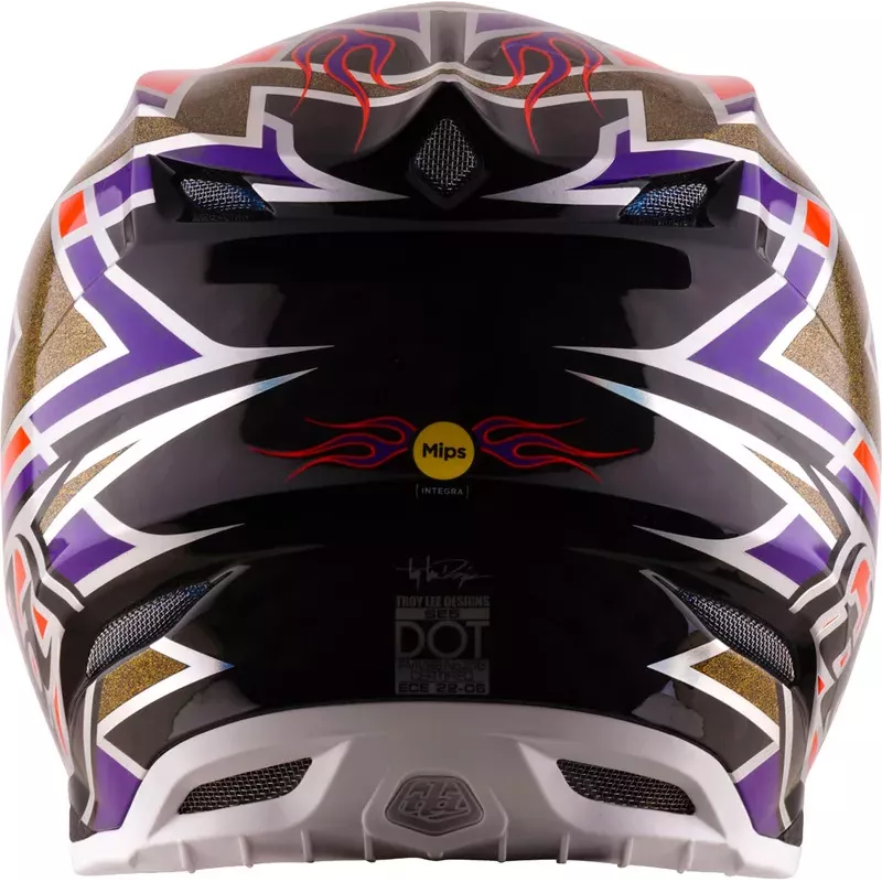 Casque TROY LEE DESIGNS SE5 Carbon Flush - violet 2027
