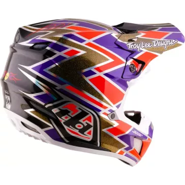 Casque TROY LEE DESIGNS SE5 Carbon Flush - violet 2027