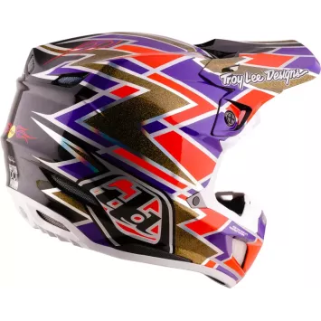 Casque TROY LEE DESIGNS SE5 Carbon Flush - violet 2027