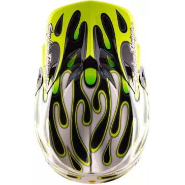 Casque TROY LEE DESIGNS SE5 Composite Mips Jaune Fluo 2027