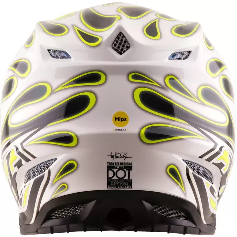 Casque TROY LEE DESIGNS SE5 Composite Mips Jaune Fluo 2027 Casque TROY LEE DESIGNS SE5 Composite Mips Jaune Fluo 2027
