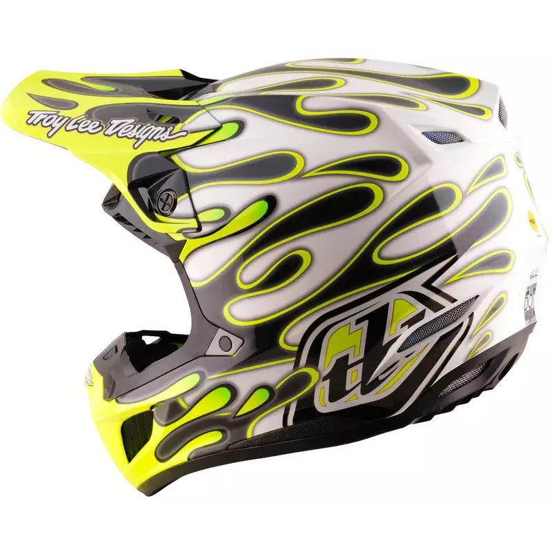 Casque TROY LEE DESIGNS SE5 Composite Mips Jaune Fluo 2027 Casque TROY LEE DESIGNS SE5 Composite Mips Jaune Fluo 2027