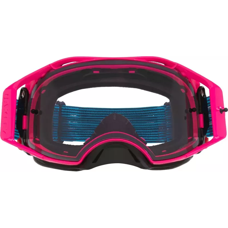 Masque Oakley Airbrake MX - Rose Bleu - écran Prizm