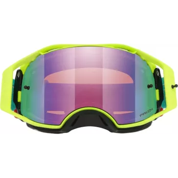 Masque Oakley Airbrake MX - Jaune Fluo Vert