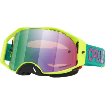 Masque Oakley Airbrake MX - Jaune Fluo Vert