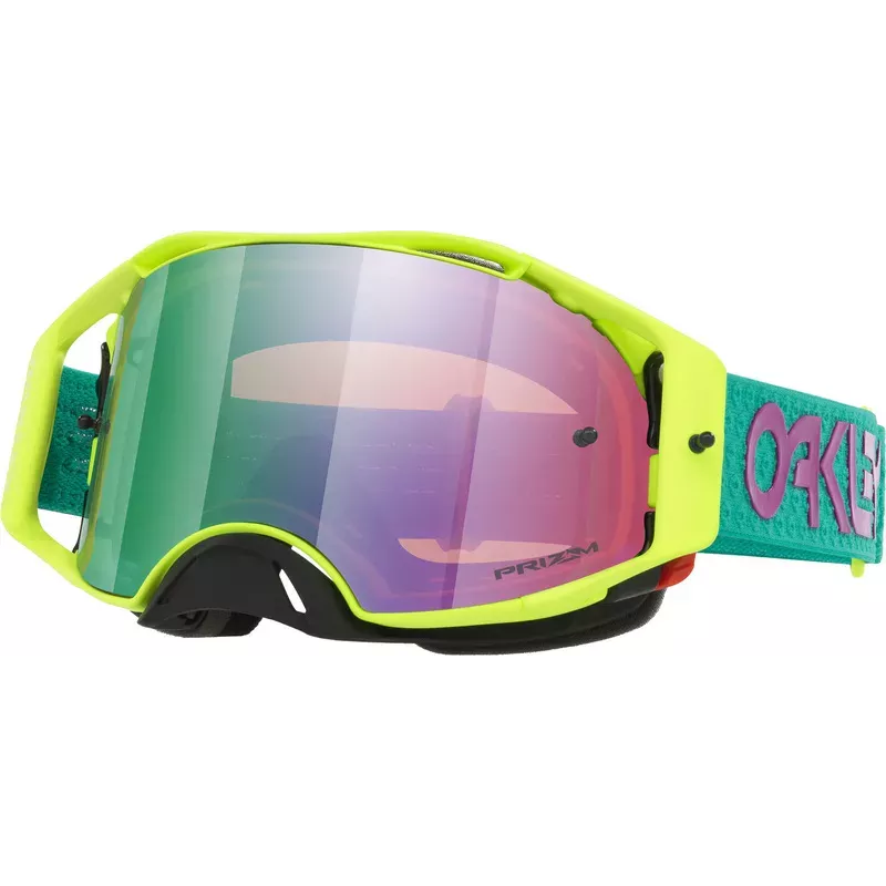 Masque Oakley Airbrake MX - Jaune Fluo Vert