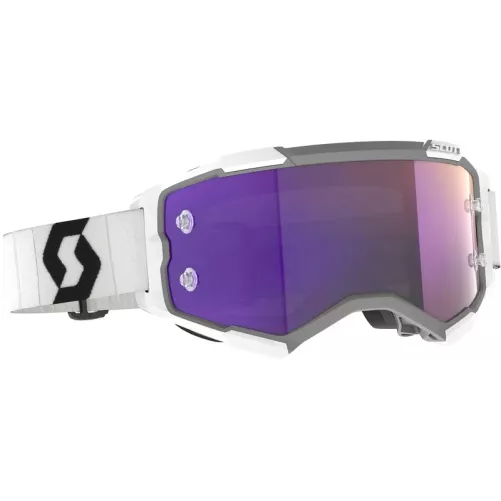 Masque SCOTT Fury – Rose/Noir – blanc/noir écran Purple Chrome Works 2027