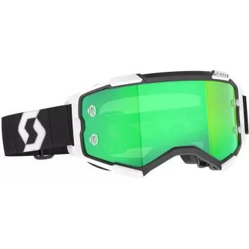 Masque SCOTT Fury – Rose/Noir – blanc/noir écran Green Chrome Works 2027