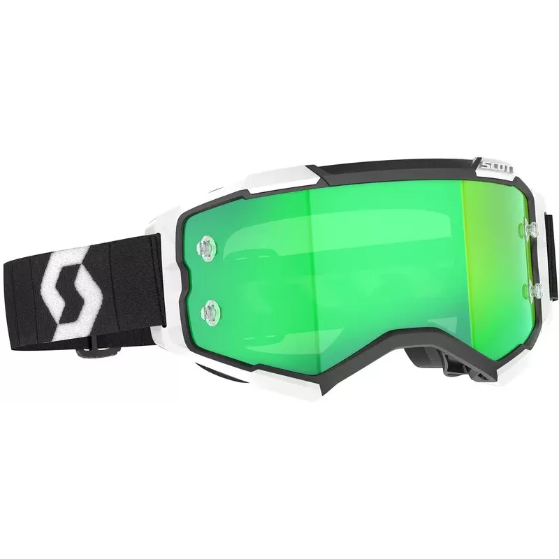 Masque SCOTT Fury – Rose/Noir – blanc/noir écran Green Chrome Works 2027