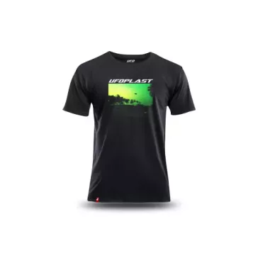 Tee shirt UFO Black Fluo