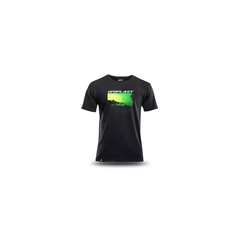 Tee shirt UFO Black Fluo