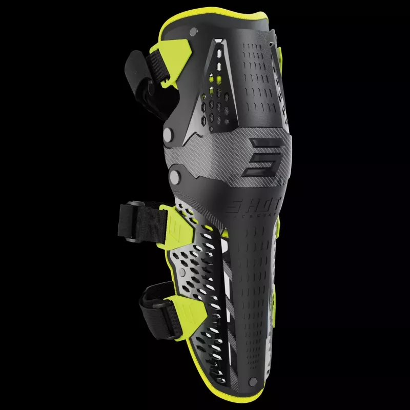Genouillères SHOT Airflow – Protection articulée motocross et enduro