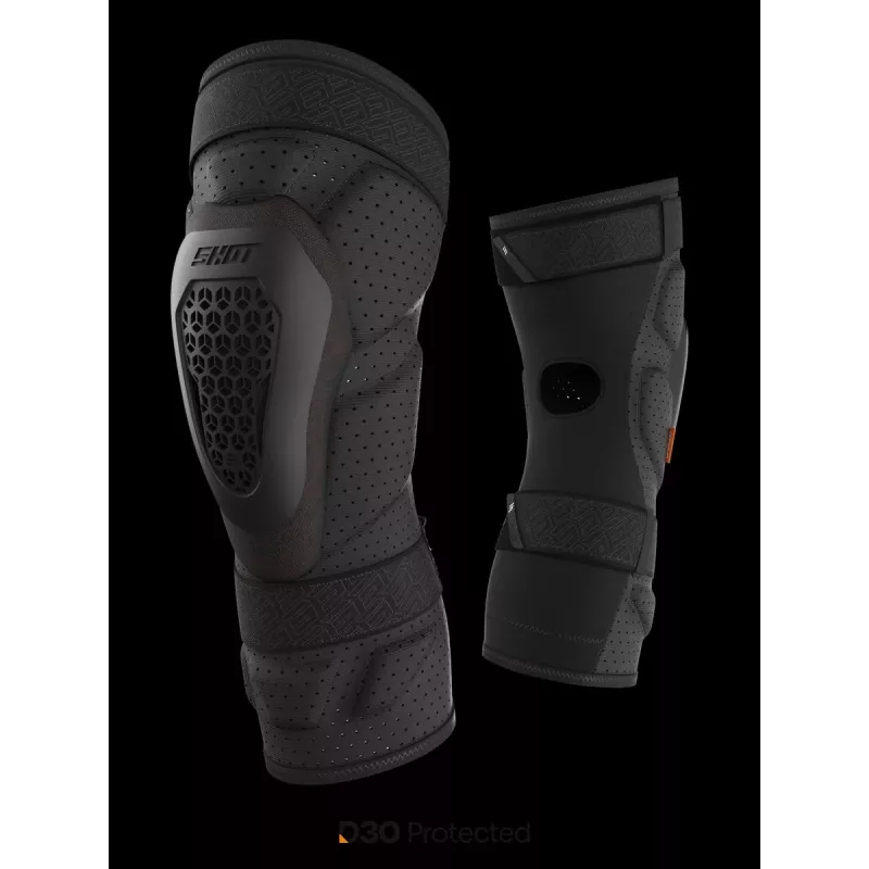 Genouillères SHOT Protector D3O – Protection hybride motocross et enduro