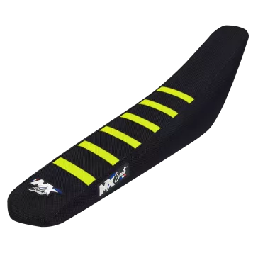 copie de Housse de selle MXSEAT Triumph – Noire et fluo 6 ribs