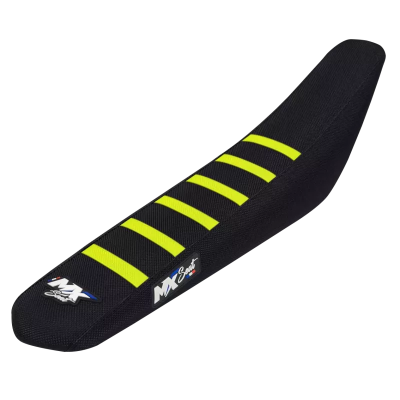 copie de Housse de selle MXSEAT Triumph – Noire et fluo 6 ribs