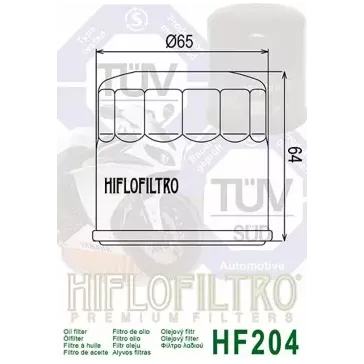 Filtre à huile HIFLOFILTRO Racing