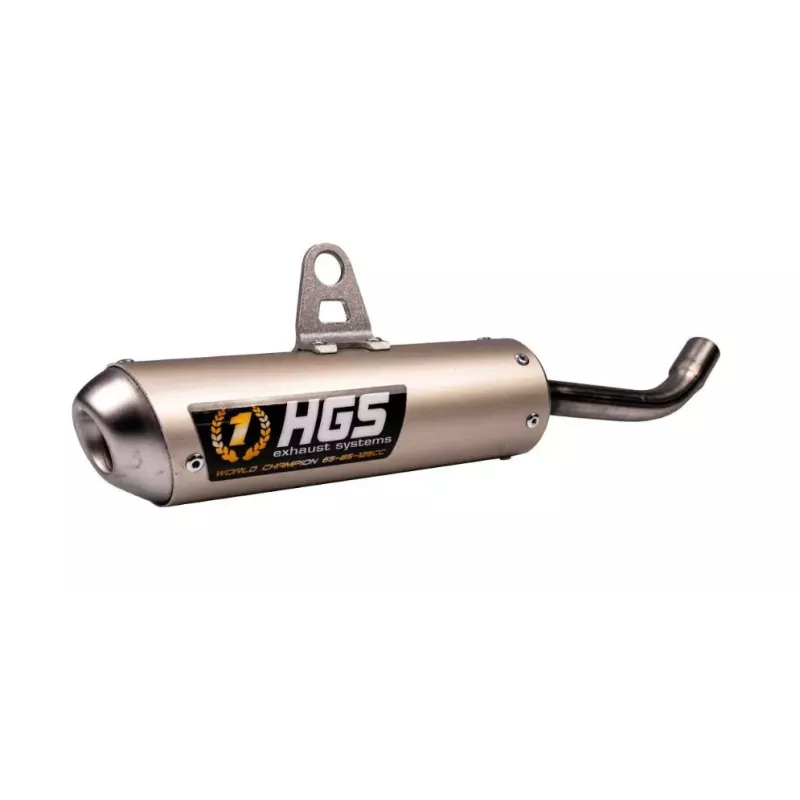 silencieux HGS 125 SX-TC 23-25 MC 24-25 Couleur alu