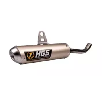 silencieux HGS 125 SX-TC 23-25 MC 24-25 Couleur alu