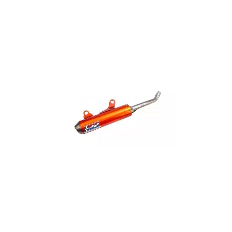 silencieux HGS oval alu/embout 125 SX 23, 125 TC 23