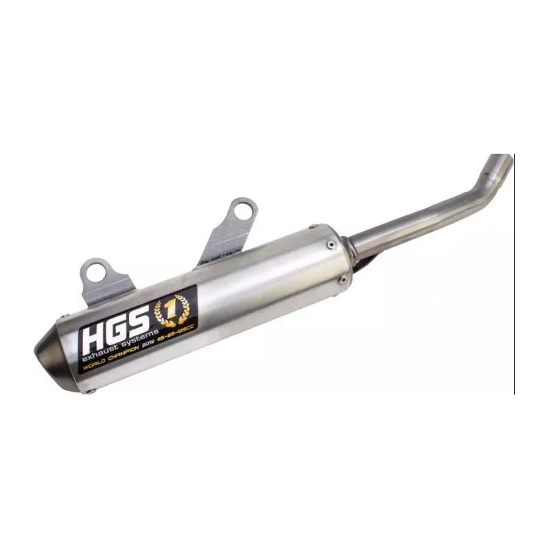 silencieux HGS 125 SX 19-23, 125 TC 19-23, 125 MC 21-23