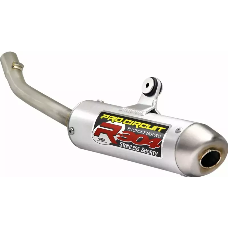 silencieux PROCIRCUIT STAINLESS SHORTY 125 SX/TC 2016-2018