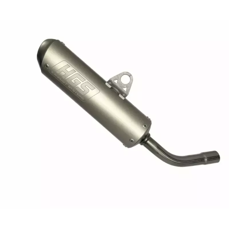 silencieux HGS couleur alu - YAMAHA 125 YZ 02-27
