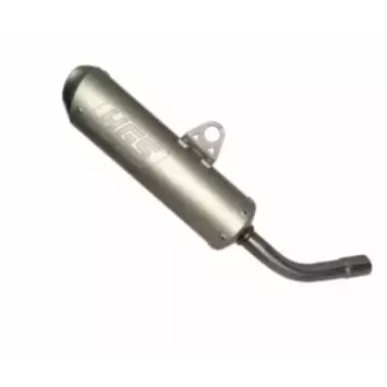 silencieux HGS couleur alu - YAMAHA 125 YZ 02-27