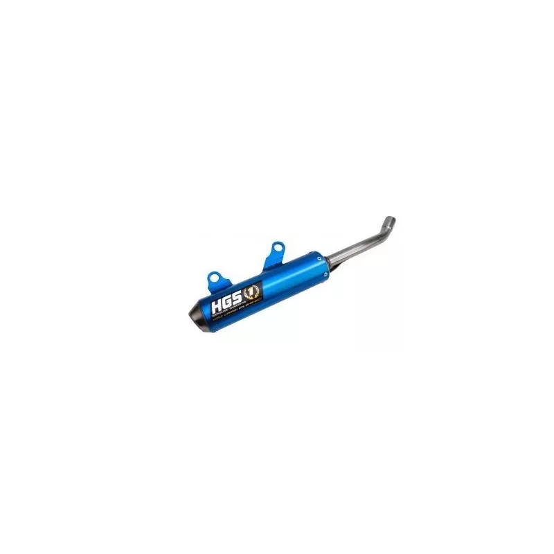 silencieux HGS 125 YZ 02-25 alu (2 coloris)
