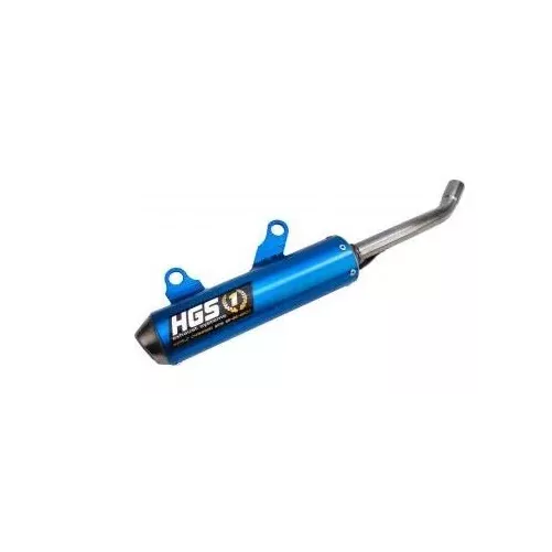 silencieux HGS 250 YZ 02-24 alu bleu