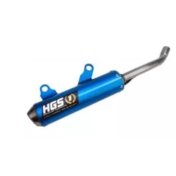 silencieux HGS 250 YZ 02-24 alu bleu