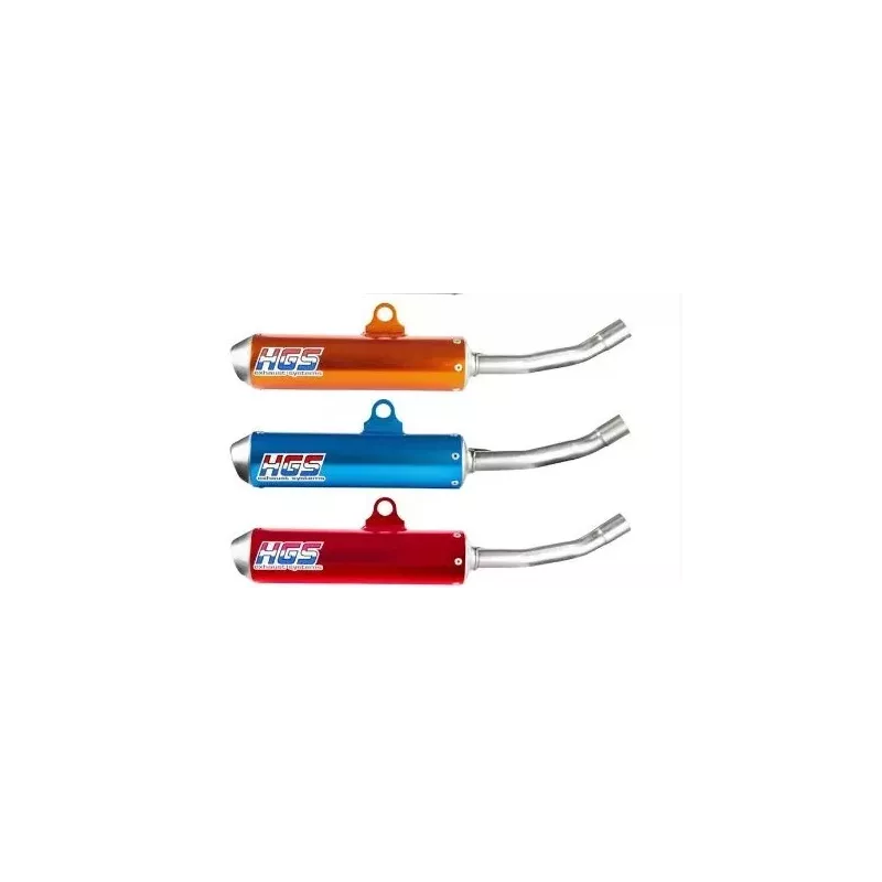 silencieux HGS 85 SX 18-23, 85 MC 21-23, 85 TC 18-23 alu couleur
