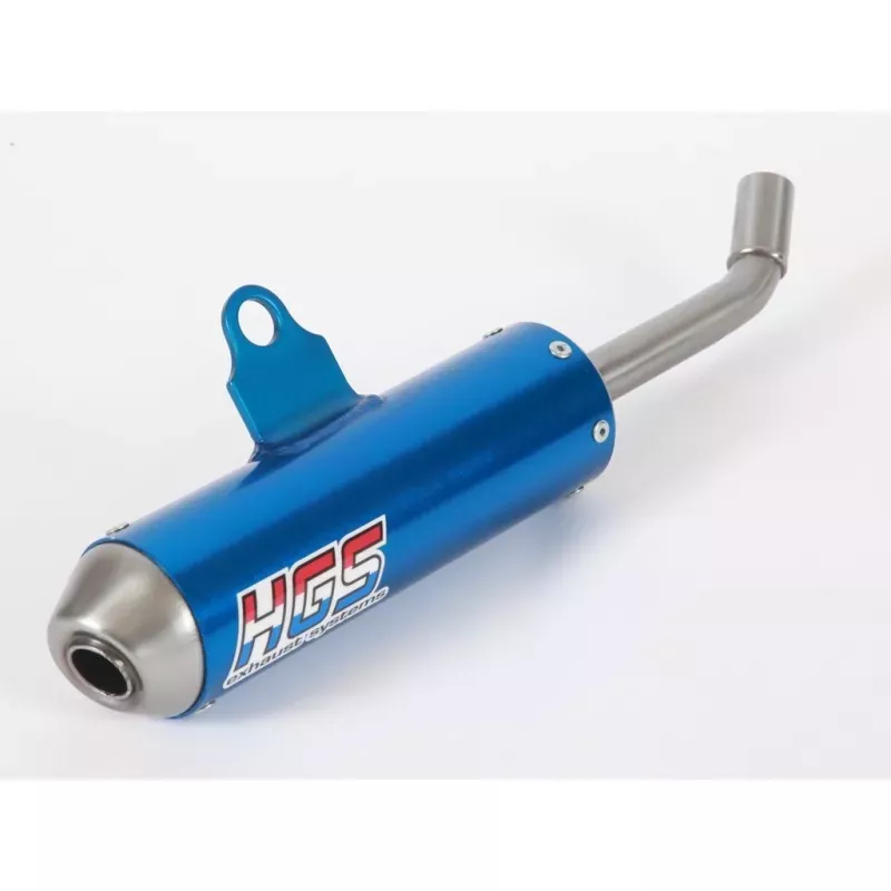 silencieux HGS 65 YZ 2018-2020 alu bleu