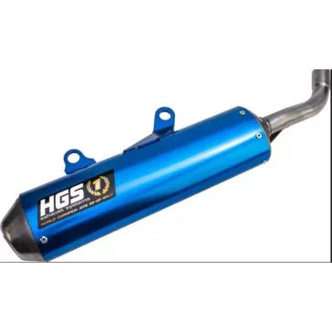 silencieux HGS oval alu/embout 125 SX 23, 125 TC 23