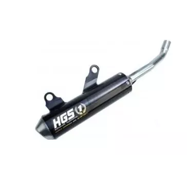 silencieux HGS oval alu/embout 125 SX 23, 125 TC 23