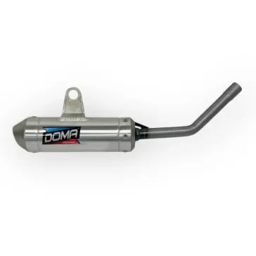 Silencieux DOMA pour KTM 85 SX ET HUSQVARNA 85 TC 2025 long. 200 MM