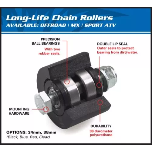 roulette chaine 400 LTZ 03-15